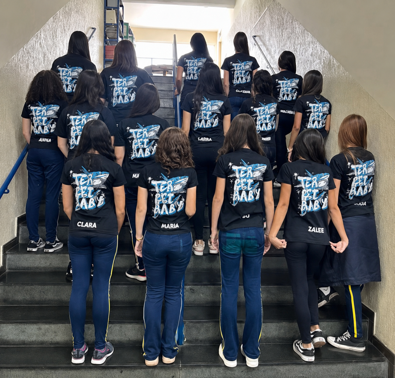Camisetas escolares para interclasse e terceirão